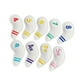 thumbnail image 5 of 9 fundas para cabezas de palos de golf, se adaptan a la mayoría de los palos, estuche de viaje, funda para cabezas de hierro de golf, fácil de usar. Blanco, 5 of 9