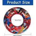 thumbnail image 2 of Swimming ring, children's swimming ring, inflatable water ring, swimming seat, suitable for boys/girls aged 3 to 15 years old (60 cm), 2 of 5