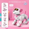 thumbnail image 4 of JJRC Remote Control Robot Dog Toy for Kids  Programmable Robotic Puppy  Smart Interactive Stunt Robot Dog Toy for Kids 3-8 Year Gift  Pink, 4 of 9