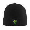 thumbnail image 2 of XMXT Winter Casual Beanie Hats for Men Women, Green Skull Captain Unisex Adult Cap Warm Daily Knit Hat Skull Caps, Black, 2 of 9