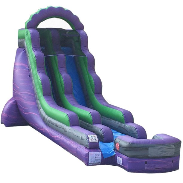 inflatable water slide with blower