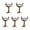 French gold, variant on Replacement Arm Bracket FanB1adeSupport Ceiling Hardware Parts Ceiling Fan