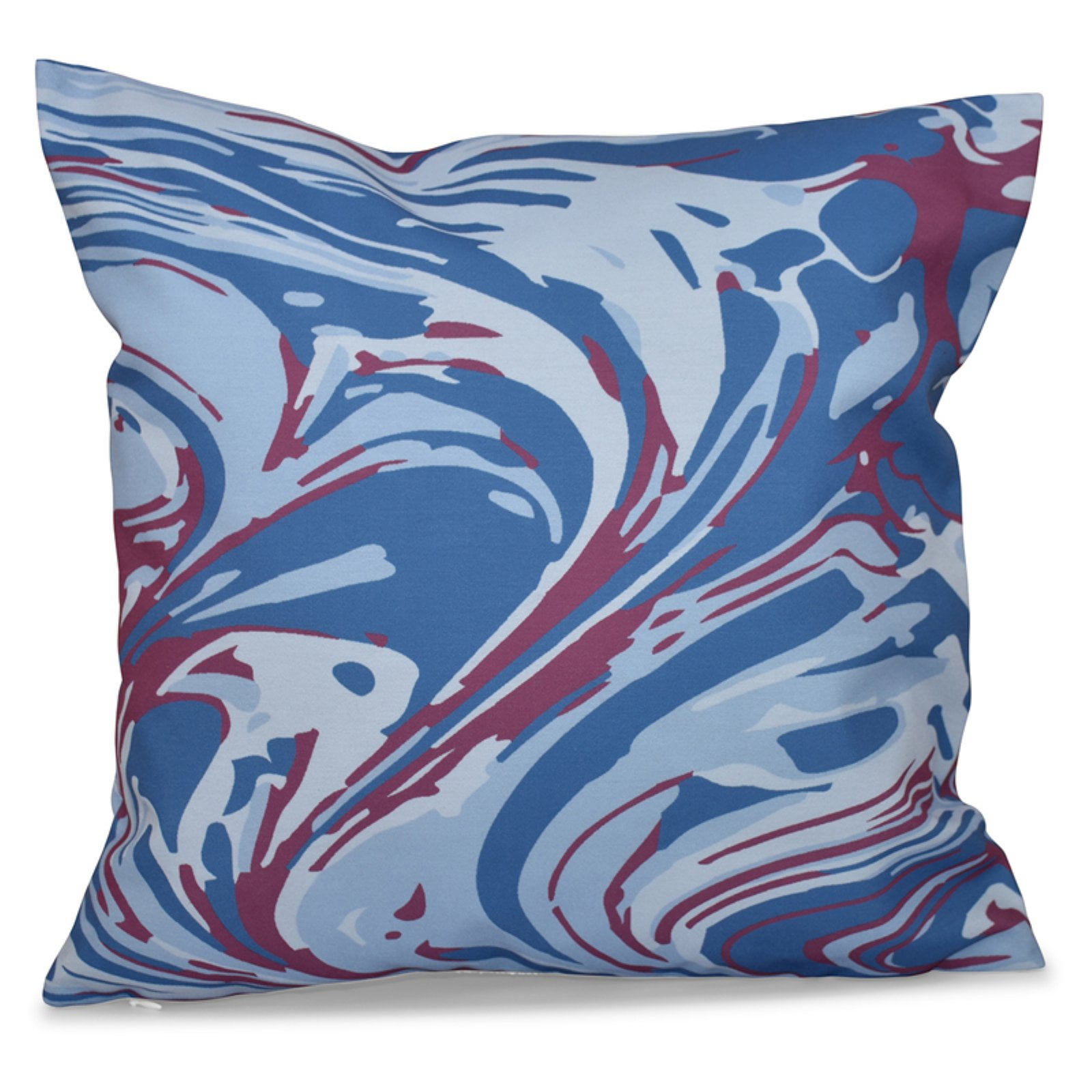 Simply Daisy 16" x 16" Marble Blend Geometric Print Pillow