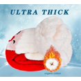thumbnail image 7 of Minzimin 3 Pairs Kids Boys Girls Slipper Socks Winter Sherpa Lined Fuzzy Warm Soft Non Skid, 7 of 7