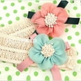 thumbnail image 6 of SPRING PARK Baby Girl Cute Headband Headwraps Knitted Wide Bows Hair Band Holder, 6 of 6