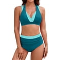 thumbnail image 1 of JAKANYQ Maillot de Bain Deux Pièces pour Femmes, Bikini Tendance Personnalisé, L, 1 of 4