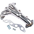 Mustrod Stainless Exhaust Manifold Header for 2001-2005 HONDA CIVIC DX ...