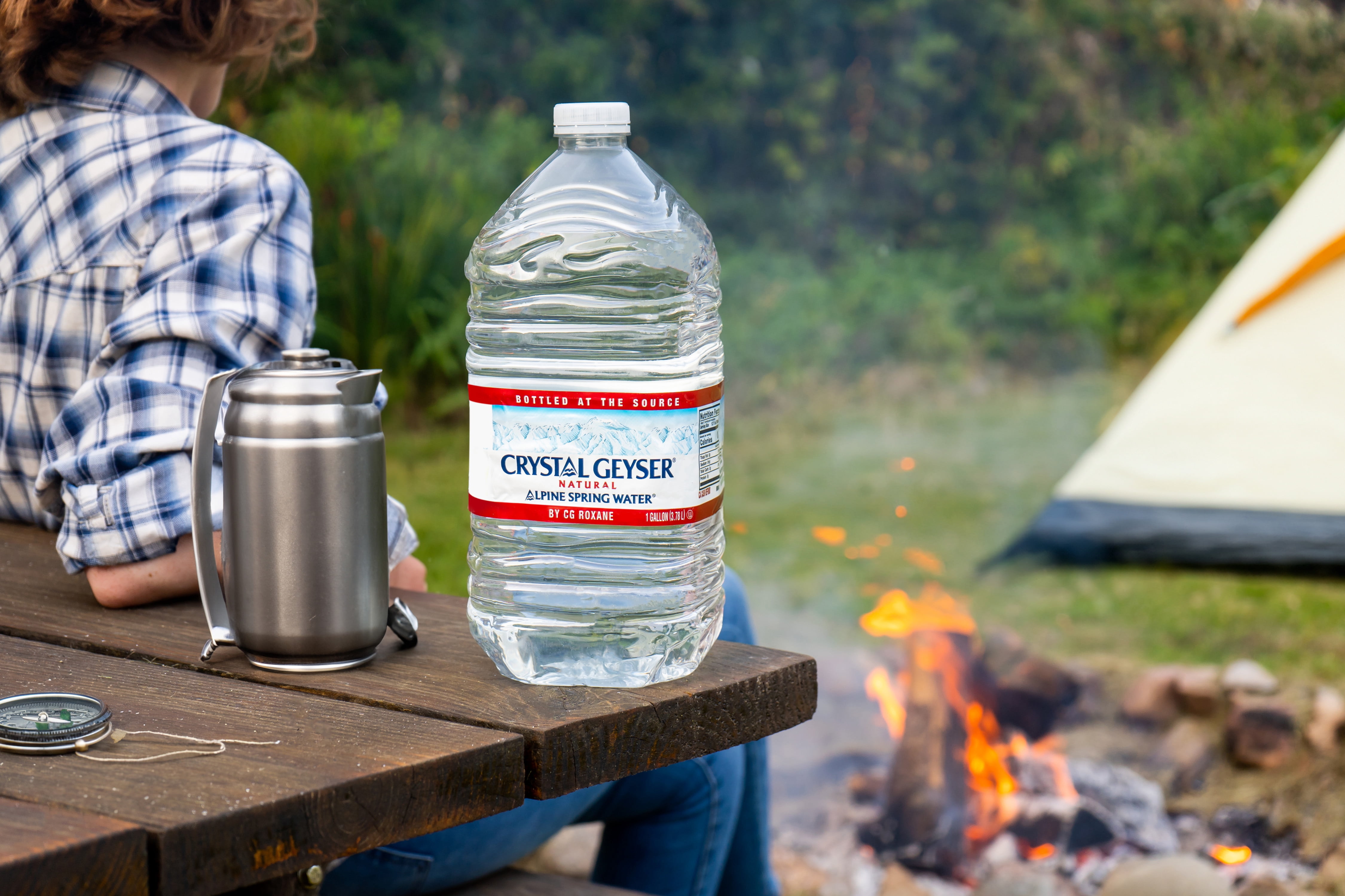 Crystal Geyser Alpine Spring Water, 1 Gallon Plastic Jug