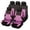 Pink, variant on 9pcs Car Seat Covers Full Set Front Split Rear Bench For Car Universal Cloth SUV Sedan Van Automotive Interior Covers Gray