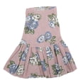 thumbnail image 1 of Vestido de verano para perros Faldas para perros con estampado de flores lindas para perros Gatos Conejos Mascotas pequeñas Fragancia nacional Rosa M, 1 of 8
