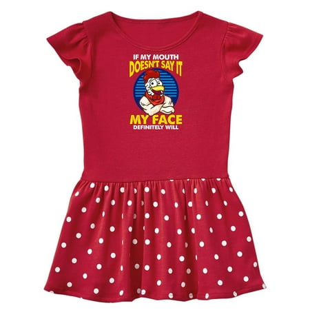 

Inktastic Rooster Gift Baby Girl Dress