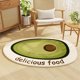 thumbnail image 5 of Fiudx Ofertas del día Alfombra de entrada de lana de oveja de imitación de estilo cremoso para baño, absorbente de agua, antideslizante, ideal para uso en el baño de ducha en el hogar, 5 of 6