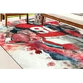 thumbnail image 2 of Rice Rug, Office Decor Rug, Printed Painting Rug, Easy to Clean Rugs, Hallway Rugs, Rice Rug, Motivational Rug, Office Decor Rug, Red Rug, 3.3'x5' - 100x150 cm, 2 of 8
