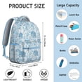 thumbnail image 6 of Cute Elephant Design Work Backpack - Waterproof Durable School Bag, Fashionable Laptop Backpack for College, Comfortable Straps, Elephant Themed, 6 of 6