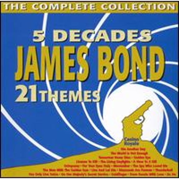 Pre-Owned 5 Decades James Bond 21 Themes (CD 0778325122010) by Various Artists