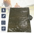 thumbnail image 4 of Imperméable d'Urgence à Capuche Imperméable Thermique Épais Imperméable Extérieur Thermique avec Capuche Camping Réutilisable Froid Isolation Imperméable d'Urgence Vert, 4 of 8