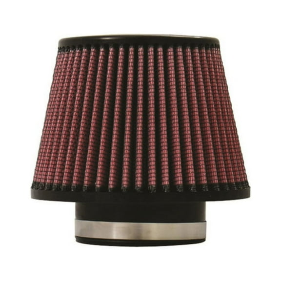 Injen High Performance Air Filter - 3.50 Black Filter 6 3/4 Base / 5 Tall / 5 Top