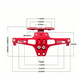 thumbnail image 2 of Porta Placa Universal  Bloosom Para Moto Ajustable Con Luz Led R6 Ns Rojo, 2 of 3