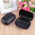 thumbnail image 3 of LEORX  Portable Soap Box Creative Holder Travel Size with Cover 12.00X8.00X4.40CM Black, 3 of 8