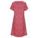 thumbnail image 1 of Vestido suelto de manga corta con estampado de cuello redondo informal de verano para mujer a la moda Fridja bnh2010, 1 of 6