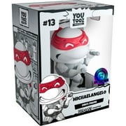 Youtooz x Shopville: Eastman and Laird's Teenage Mutant Ninja Turtles Collection - Michaelangelo Black & White Vinyl Figure