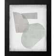 thumbnail image 2 of Goldberger, Jennifer 20x24 Black Modern Framed Museum Art Print Titled - Soft Shapes I, 2 of 5