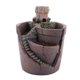 thumbnail image 1 of Pot de fleurs en résine pour cactus, décoration de maison, pour plantes succulentes, pour la maison ou le bureau, 1 of 4