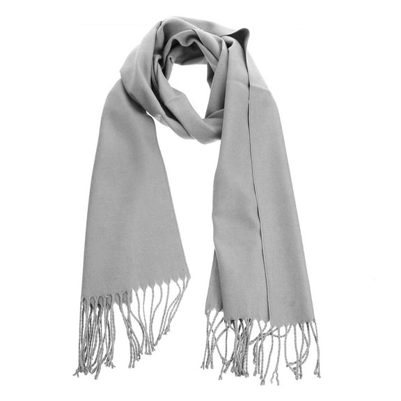 OUNONA 1pc Solid Color Scarf Stylish Winter Neckerchief Cozy Shawl for Kids