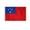 Samoa 2x3 ft Flag-Nylon, variant on AGAS Samoa Courtesy Flag 12x18 inch Mini Samoa Flag Heavywweight Nylon Double Stitched Brass Grommets Fade Resistant & Vivid Color Samoa Boat Flag Samoan Nautical Flag