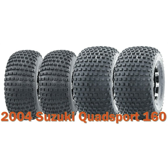 2004 Suzuki Quadsport 160 Full Set ATV Tires 20x7-8 & 22x11-8 4PR