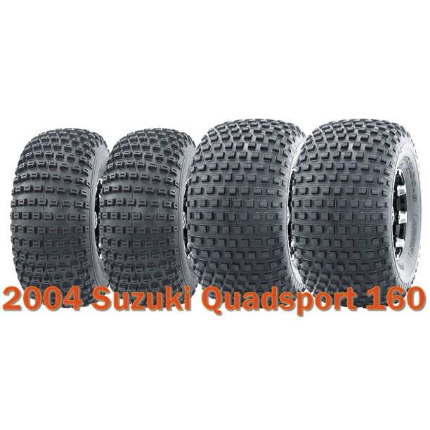 2004 Suzuki Quadsport 160 Full Set ATV Tires 20x78 & 22x118 4PR