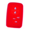 thumbnail image 1 of Caja de Llave telemando 5 Botones Reemplazo para Vehículos rojo kusrkot Cubierta de clave de protección de silicona, 1 of 7