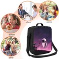 thumbnail image 5 of Wall-E Lunch Bag, Reusable Lunch Tote Bag, Insulated Lunch Box, Portable Lunch Bento Box For College Work Office Picnic 10.5*8*4.5 Inch, 5 of 9
