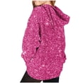 thumbnail image 4 of Bnwani Teen Girls Hoodies Crew Neck Long Sleeve Pockets Sweatshirt Graphic Printed Tops Pullover, 4 of 5