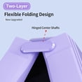 thumbnail image 4 of for Samsung Galaxy Z Flip 5 Case, Cute Samsung Z Flip 5 Case Wavy Aesthetic Curly Wave Frame Case for Women Men Slim Soft TPU Shockproof Protective Bumper Cover, Purple, 4 of 9
