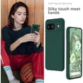 thumbnail image 4 of KOMI Silicone Case for Google Pixel 8 5G, Shockproof, DustProof - Dark Green, 4 of 5