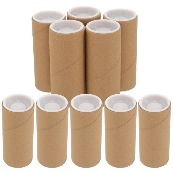 VERDANVERSE Kraft Storage Tube Coin Wrappers 10Pcs For Coin Storage