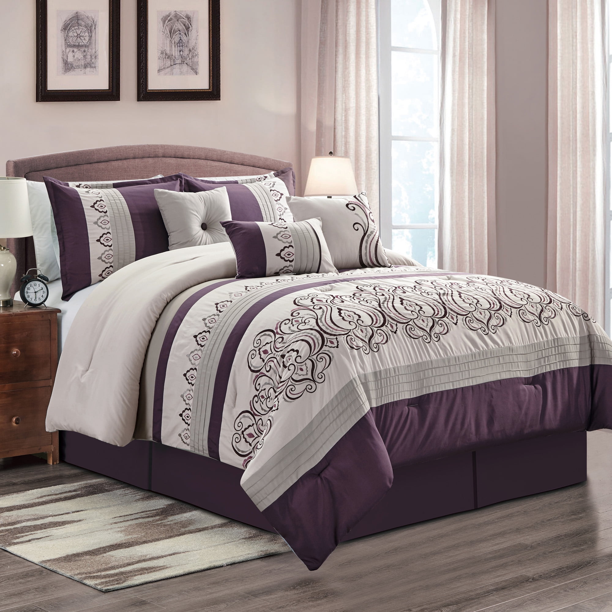 Rica 7 piece comforter set