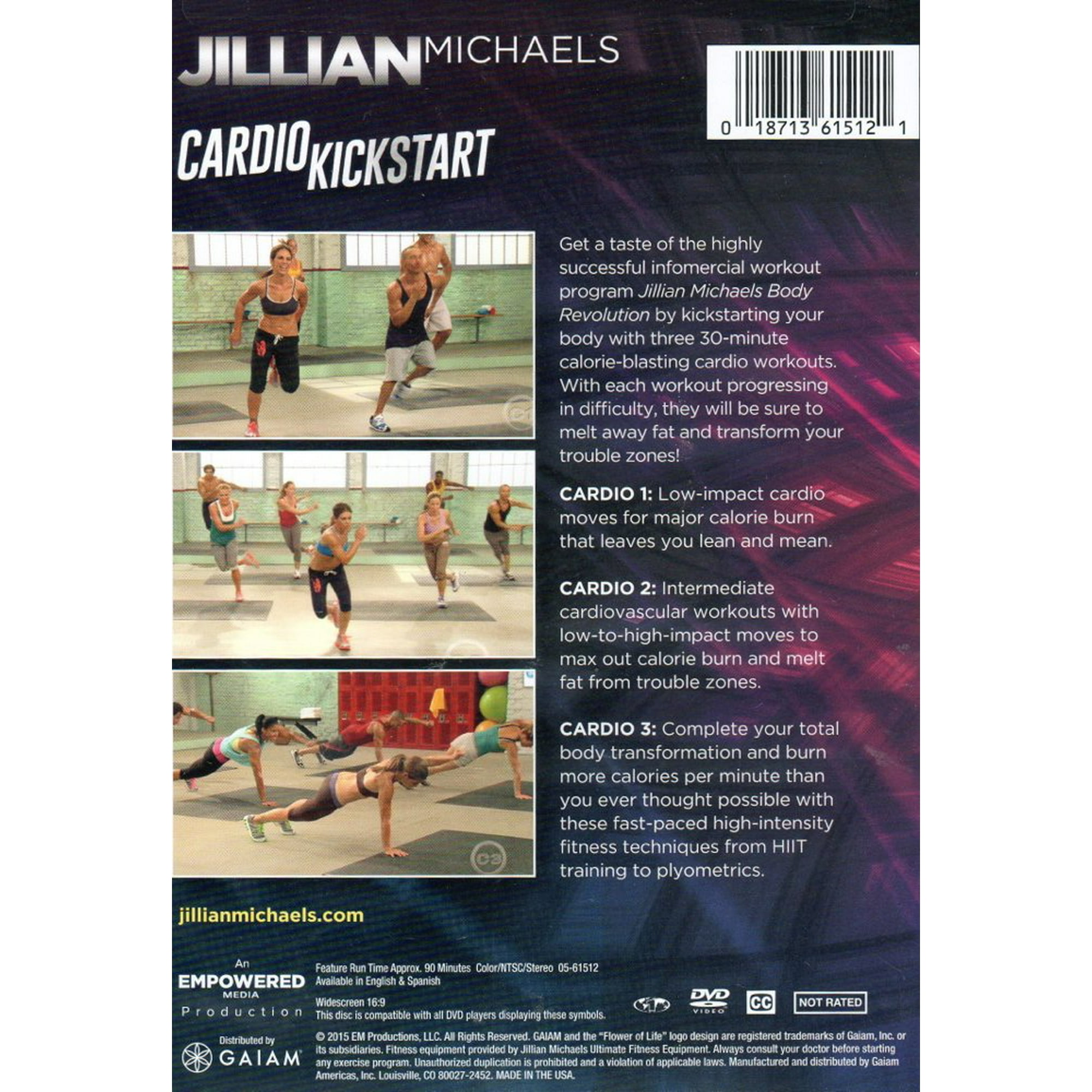 Jillian Michaels Cardio Kickstart Walmart