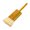 5, variant on Tibvox Flat Hake Brushes Soft Sheep Hair Hake Paint Brush Artist Painting Bristles Wash Brush for Watercolor Pottery Ceramic