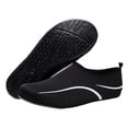 thumbnail image 4 of Mens Quick Dry Water Shoes Non Slip Lightweight Breathable Mesh Slip On for Beach Pool Water Sports Black,Size 10.5, 4 of 6