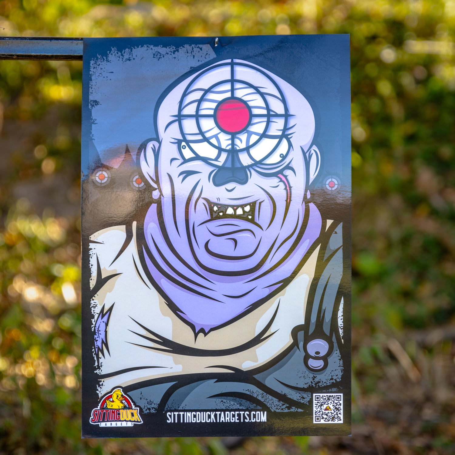 Premium Zombie Jeff Shooting Target | BETTER DESIGNS | HIGHER QUALITY | SUPERIOR TARGETS | 12x18 Inch Zombie Targets | Sitting Duck Targets | Rifle Targets | Gun Targets | Pellet Gun | Airsoft | BB