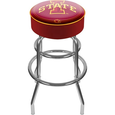 Iowa State Cyclones Padded Swivel Bar Stool with Back