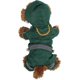 thumbnail image 4 of KAIYANG Impermeable para mascotas, poncho reflectante impermeable, chaqueta, mono, ropa con capucha (verde oscuro XS) XL verde oscuro, 4 of 5