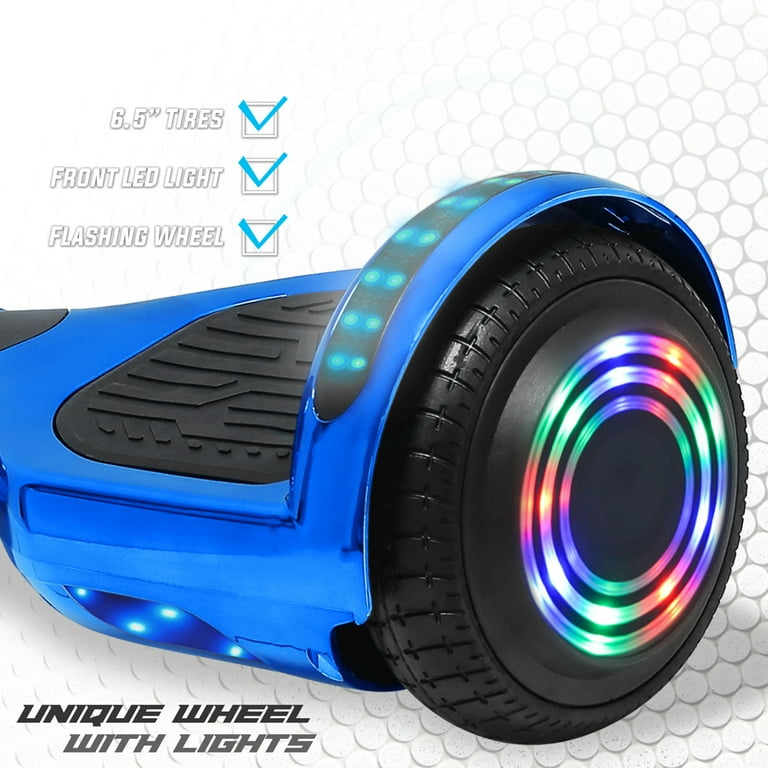 CHO NEW Generation Electric Hoverboard Two Wheels Smart Self Balancing  Scooter Hoover Board with Built in Speaker Flashing LED Light