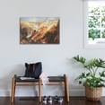thumbnail image 2 of Art.com The Grand Canyon of the Yellowstone Stretched Canvas Print Wall Art by Thomas Moran, 36" x 24", 2 of 3
