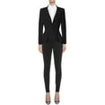 thumbnail image 2 of Hybrid & Company Women Double Notch Lapel Office Blazer, 2 of 4