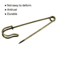thumbnail image 4 of Unique Bargains Bronze Tone Metal Safety Pins for Sewing (15 Pack), 4 of 5