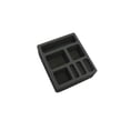 thumbnail image 7 of Red Hound Auto Rear Center Console Organizer Vehicle Organizational System Insert Compatible with Lexus IS250 2006-2013, IS350 2006-2013 Black Anti-Rattle, 7 of 7