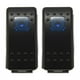 thumbnail image 1 of 2X 12V 20 Amp Impermeable Azul LED Con./Apag. Interruptor Basculante 3P SPST Marino Barco con Luz, 1 of 5